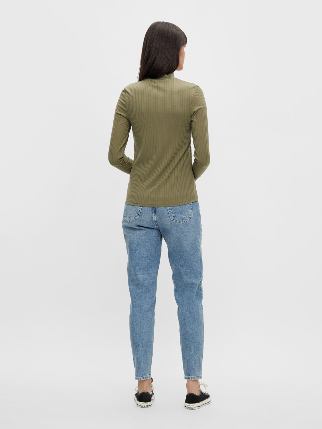 PCKYLIE Pullover - Deep Lichen Green